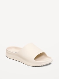 Image number 1 showing, Cloud Slide Sandals for Kids (Partially Plant-Based)