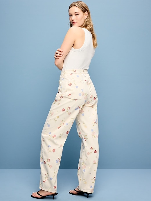 Image number 3 showing, High-Waisted Barrel Ankle Pants