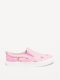 Image number 3 showing, Canvas Slip-On Sneakers for Girls