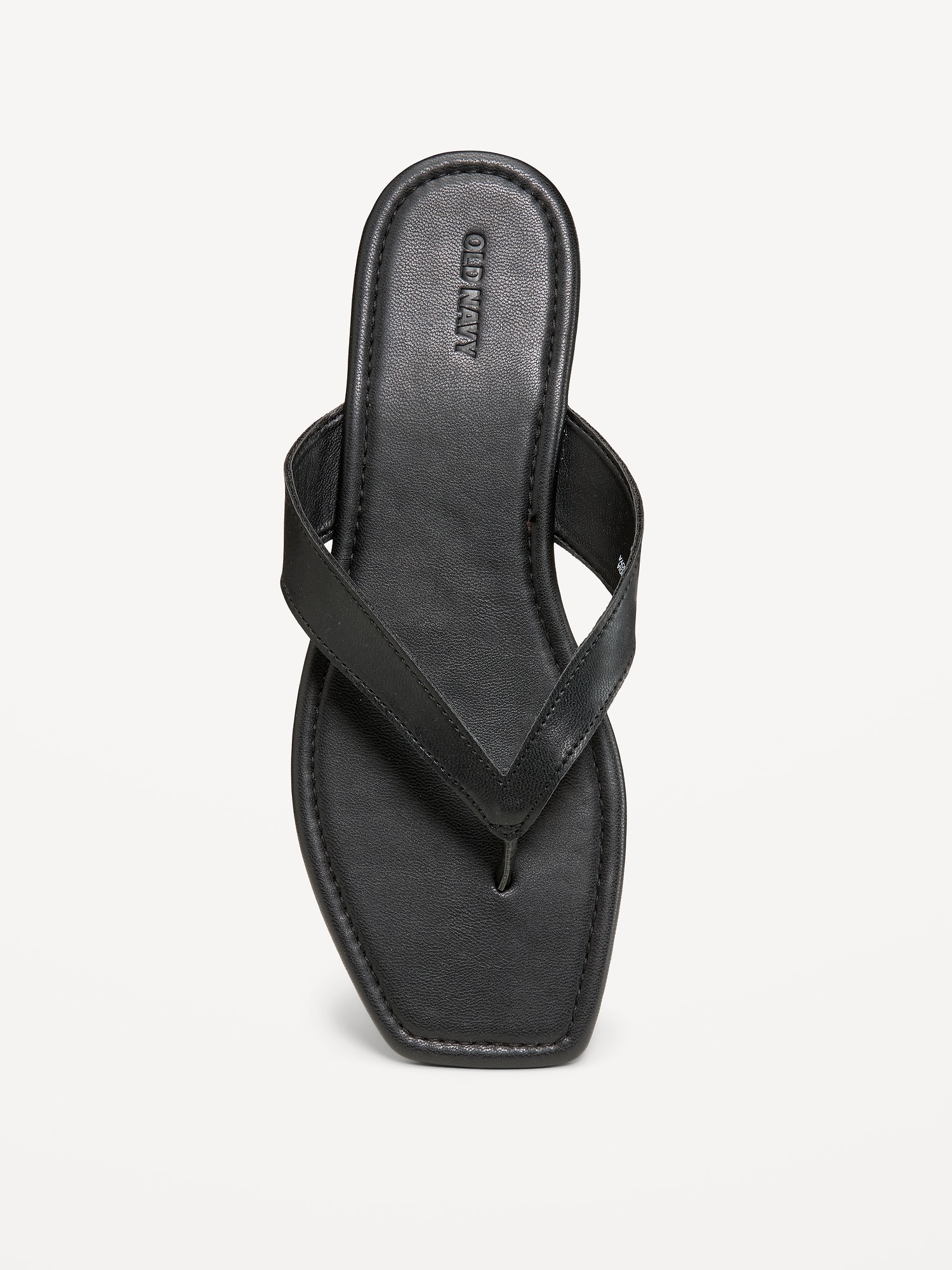 Square-Toe Flip-Flops for Women