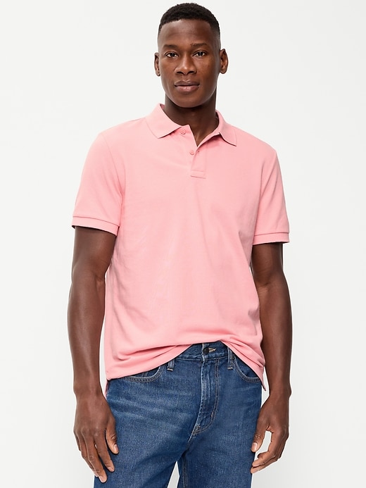 Image number 1 showing, Classic Fit Pique Polo