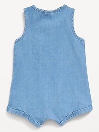 Image number 2 showing, Disney© Dumbo Unisex Sleeveless Henley One-Piece Romper for Baby