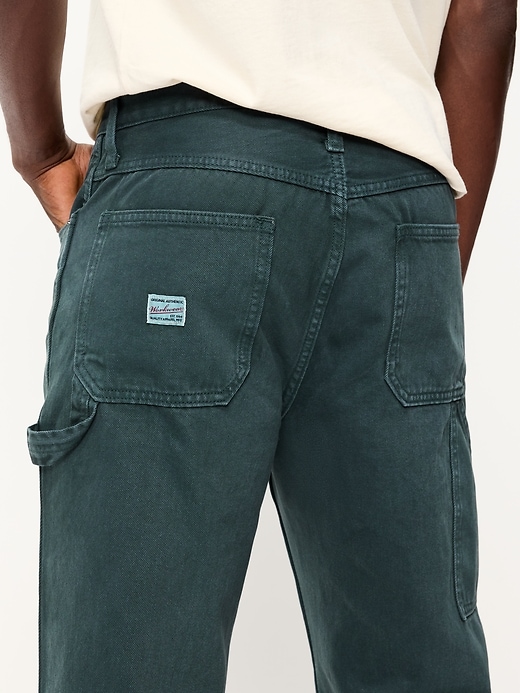 Image number 5 showing, 90's Baggy Carpenter Jeans