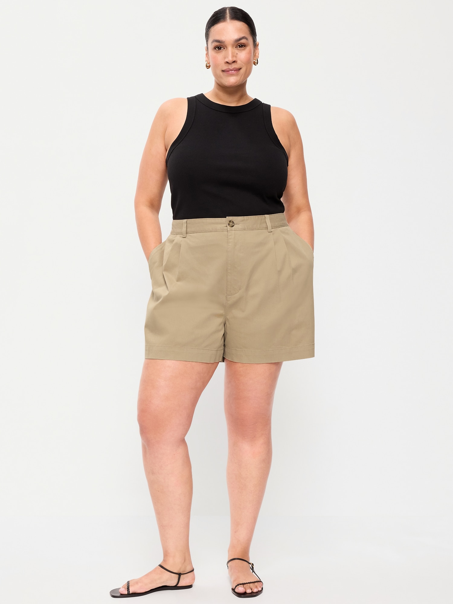 High-Waisted OGC Chino Shorts - 4-inch inseam