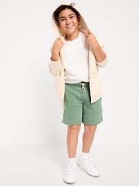 Image number 3 showing, Below Knee Fleece Jogger Shorts for Boys