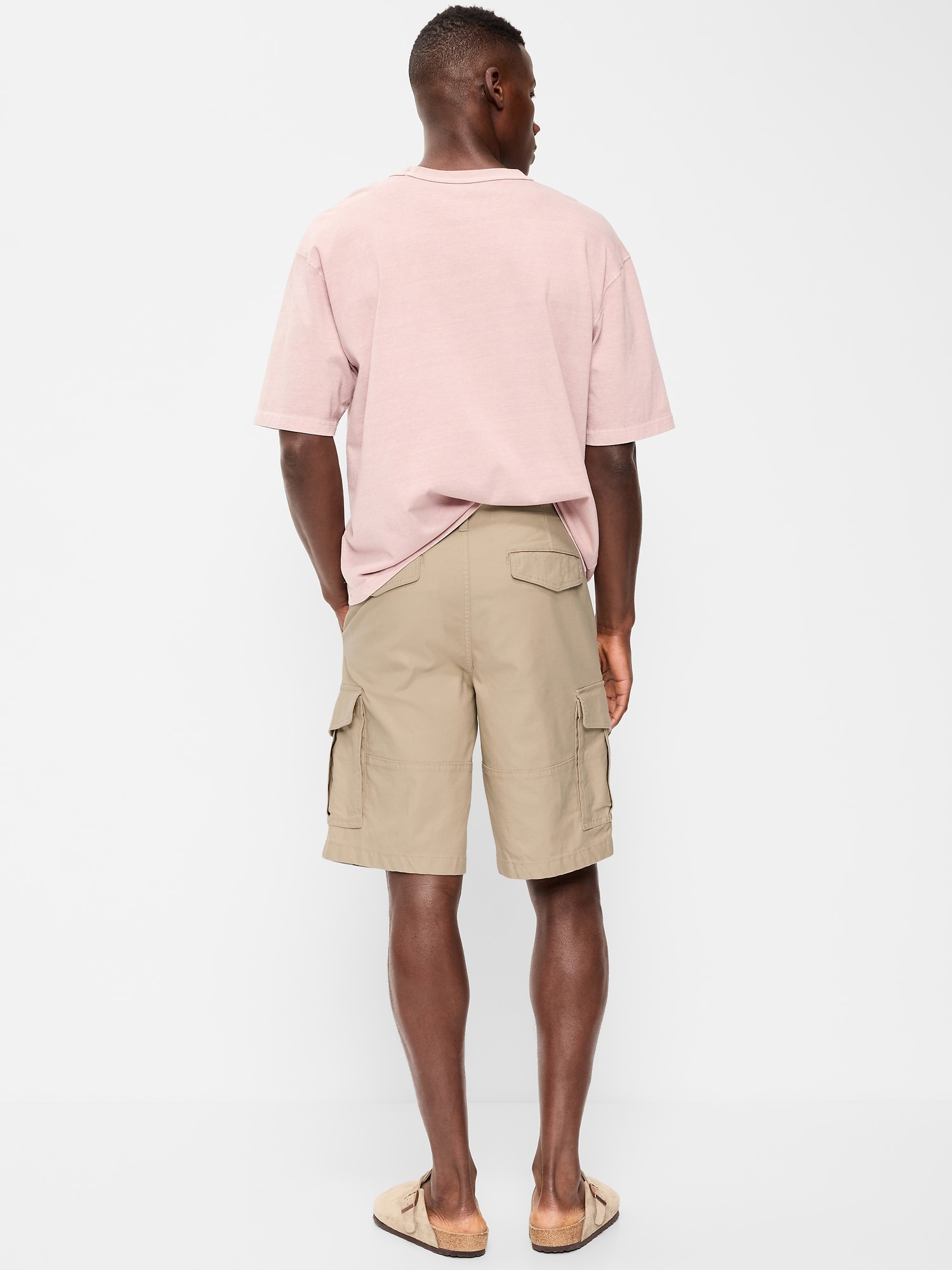 90's Loose Lived-In Cargo Shorts - 10-inch inseam