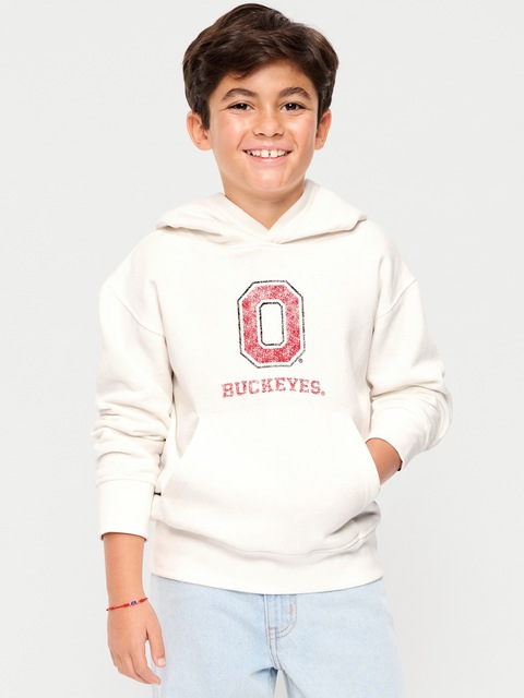 College Graphic Gender-Neutral Hoodie for Kids