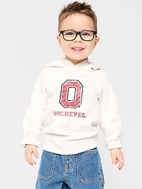 Image number 1 showing, College Graphic Unisex Hoodie for Toddler