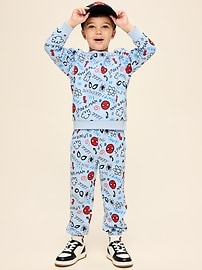 Image number 1 showing, Old Navy x Marvel Spider-Man Sweatshirt and Joggers Set for Toddler