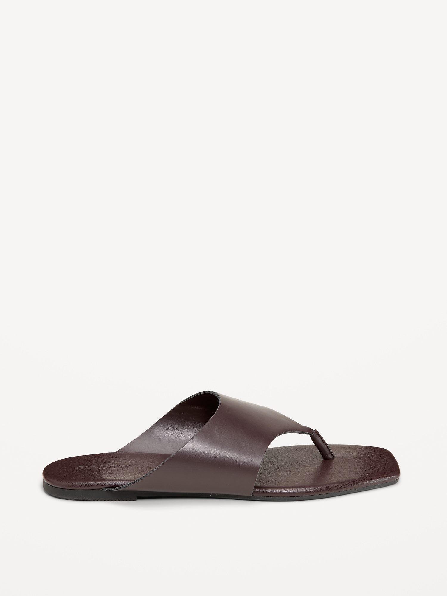 Женские сандалии Old Navy Faux-Leather Wide Thong Sandal for Women, цвет: Перечный — фото 4
