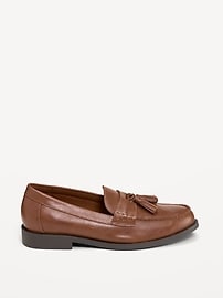 Image number 3 showing, Faux-Leather Tassel Loafers for Men