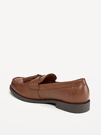 Image number 4 showing, Faux-Leather Tassel Loafers for Men
