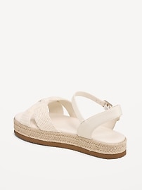 Image number 4 showing, Platform Espadrille Sandals for Girls
