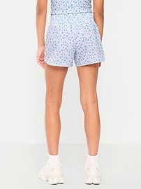 Image number 2 showing, High-Waisted Dolphin-Hem Run Shorts for Girls
