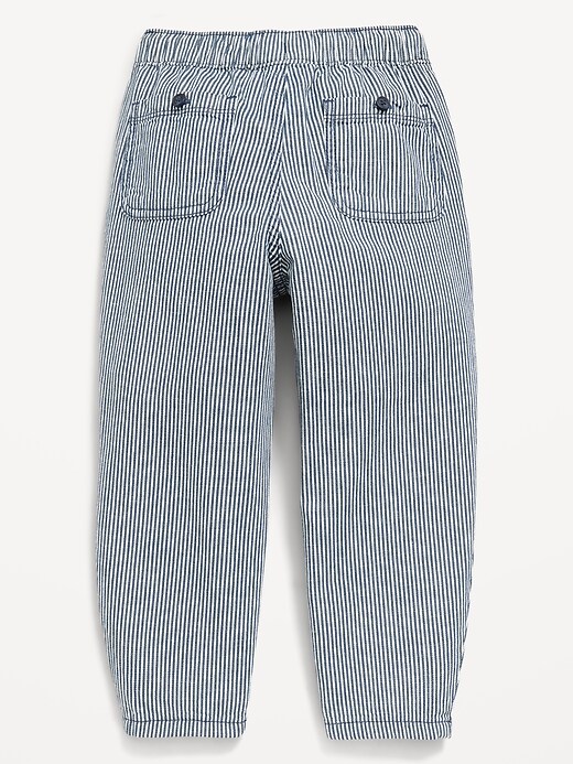 Image number 2 showing, Pull-On Barrel-Leg Pants for Toddler Boys
