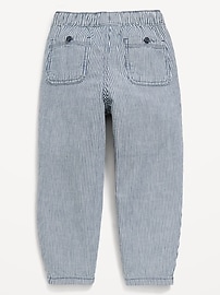 Image number 2 showing, Pull-On Barrel-Leg Pants for Toddler Boys