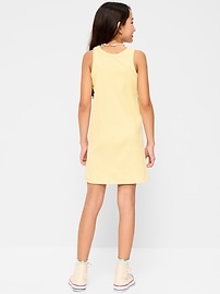 Image number 2 showing, Printed Ribbed Tank Dress for Girls