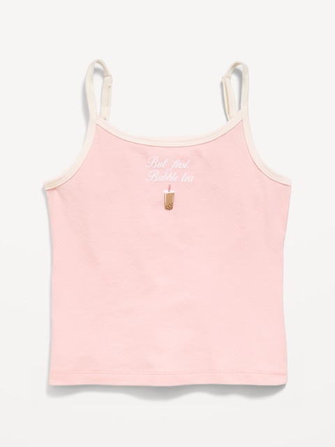 Fitted Graphic Cami for Girls