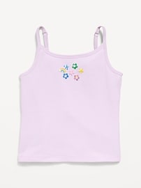 Image number 1 showing, Fitted Graphic Cami for Girls