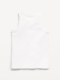 Image number 1 showing, Fitted Ribbed Tank Top for Girls