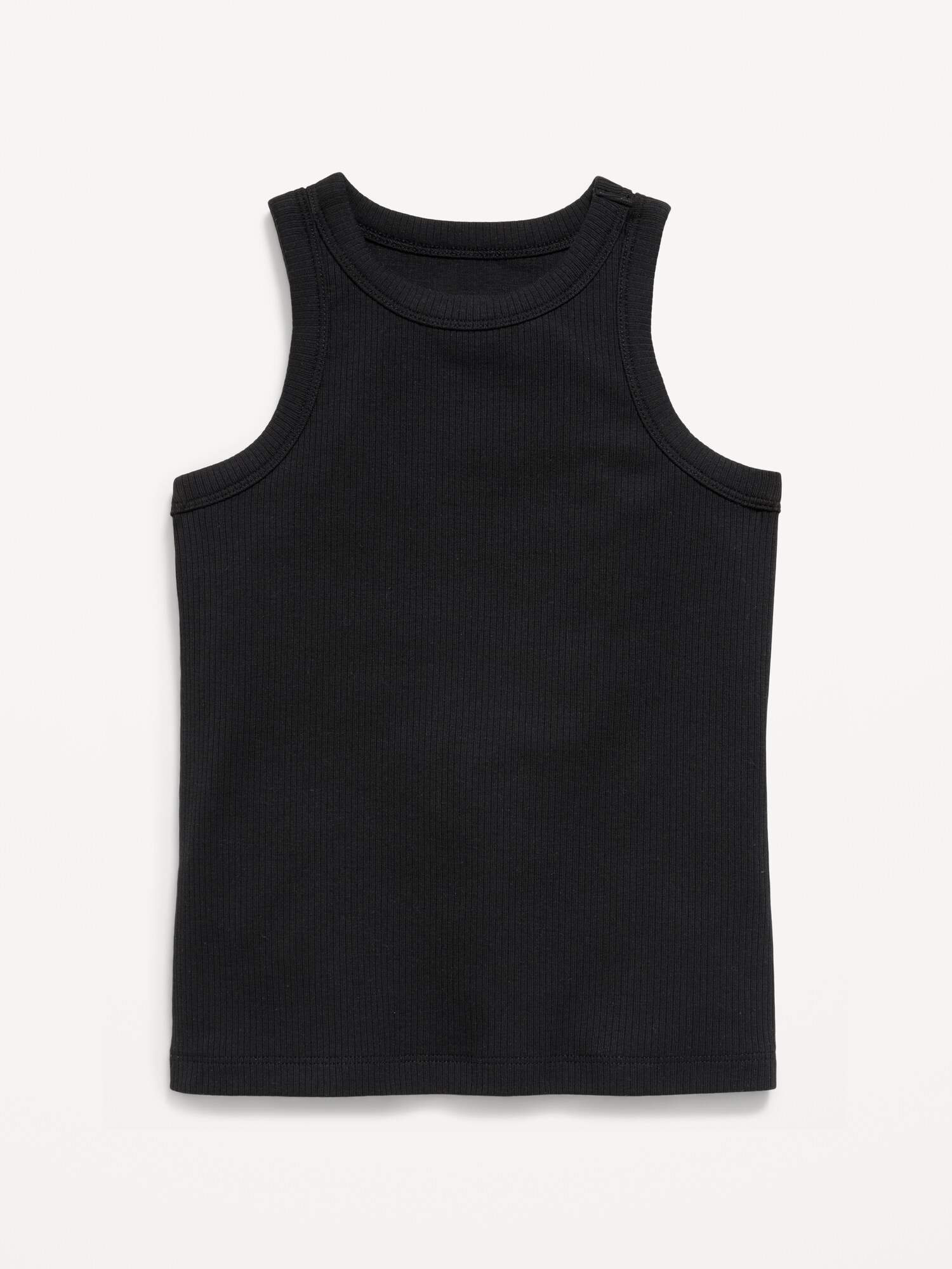 Fitted Ribbed Tank Top for Girls