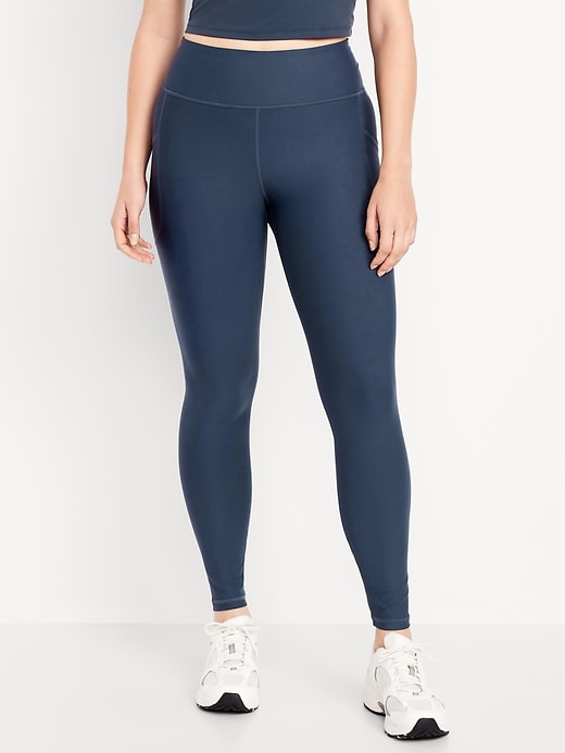 Image number 5 showing, High-Waisted PowerSoft 7/8 Pocket Leggings