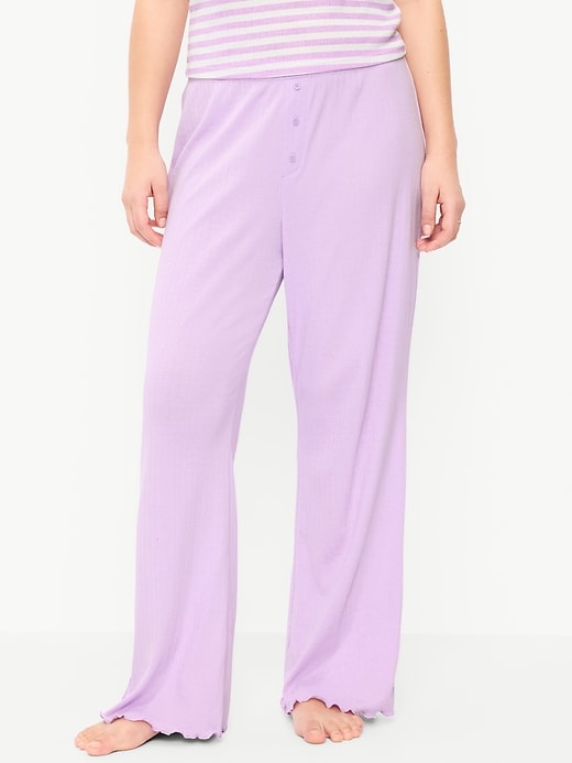 Image number 5 showing, Pointelle Sleep Pants