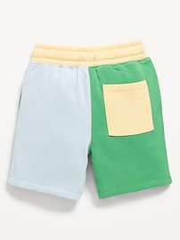 Image number 4 showing, Color-Block Fleece Shorts for Toddler Boys