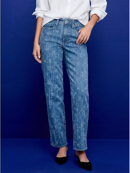 Image number 8 showing, High-Waisted Barrel Ankle Jeans
