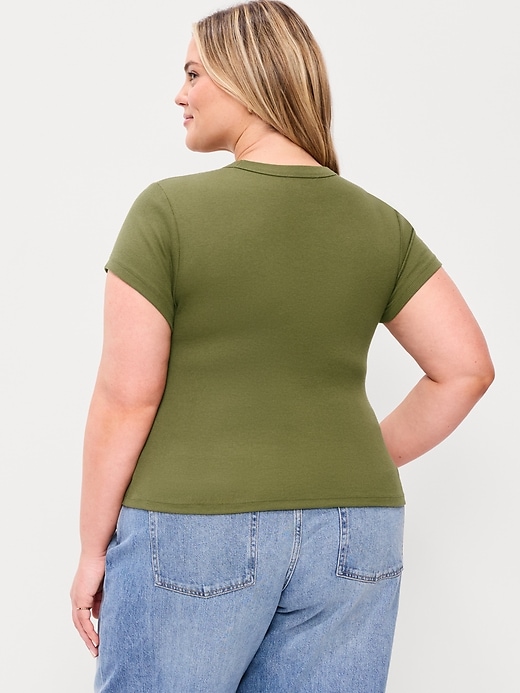 Image number 6 showing, Snug Crop T-Shirt