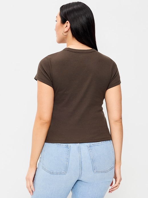 Image number 6 showing, Snug Crop T-Shirt
