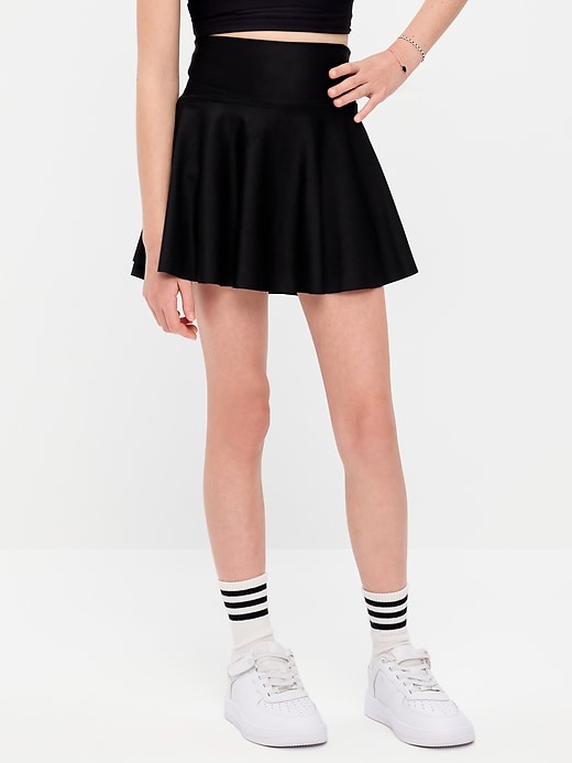 Image number 1 showing, High-Waisted PowerSoft Skort for Girls