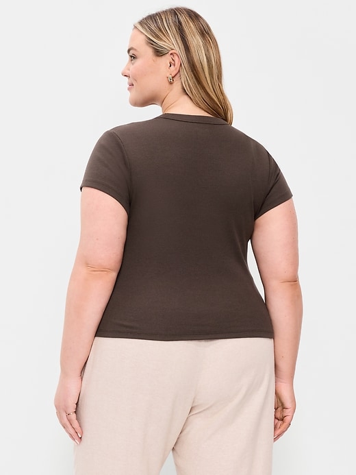 Image number 8 showing, Snug Crop T-Shirt