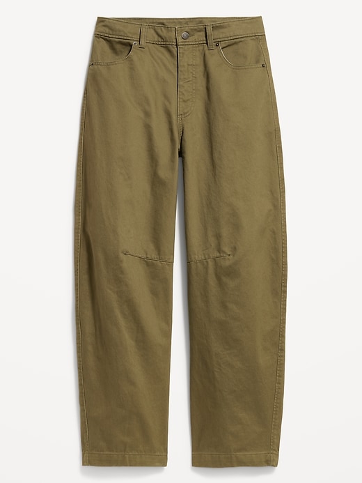 Image number 5 showing, Mid-Rise Barrel Chino Pants