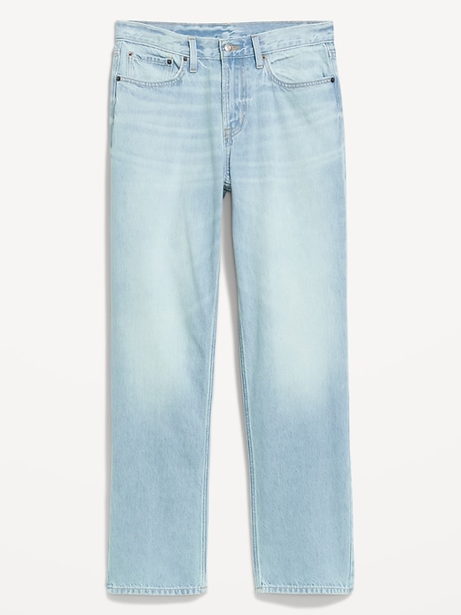 Image number 2 showing, Structured Loose Non-Stretch Jeans