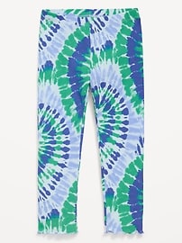 Image number 1 showing, Rib-Knit Full-Length Leggings for Toddler Girls