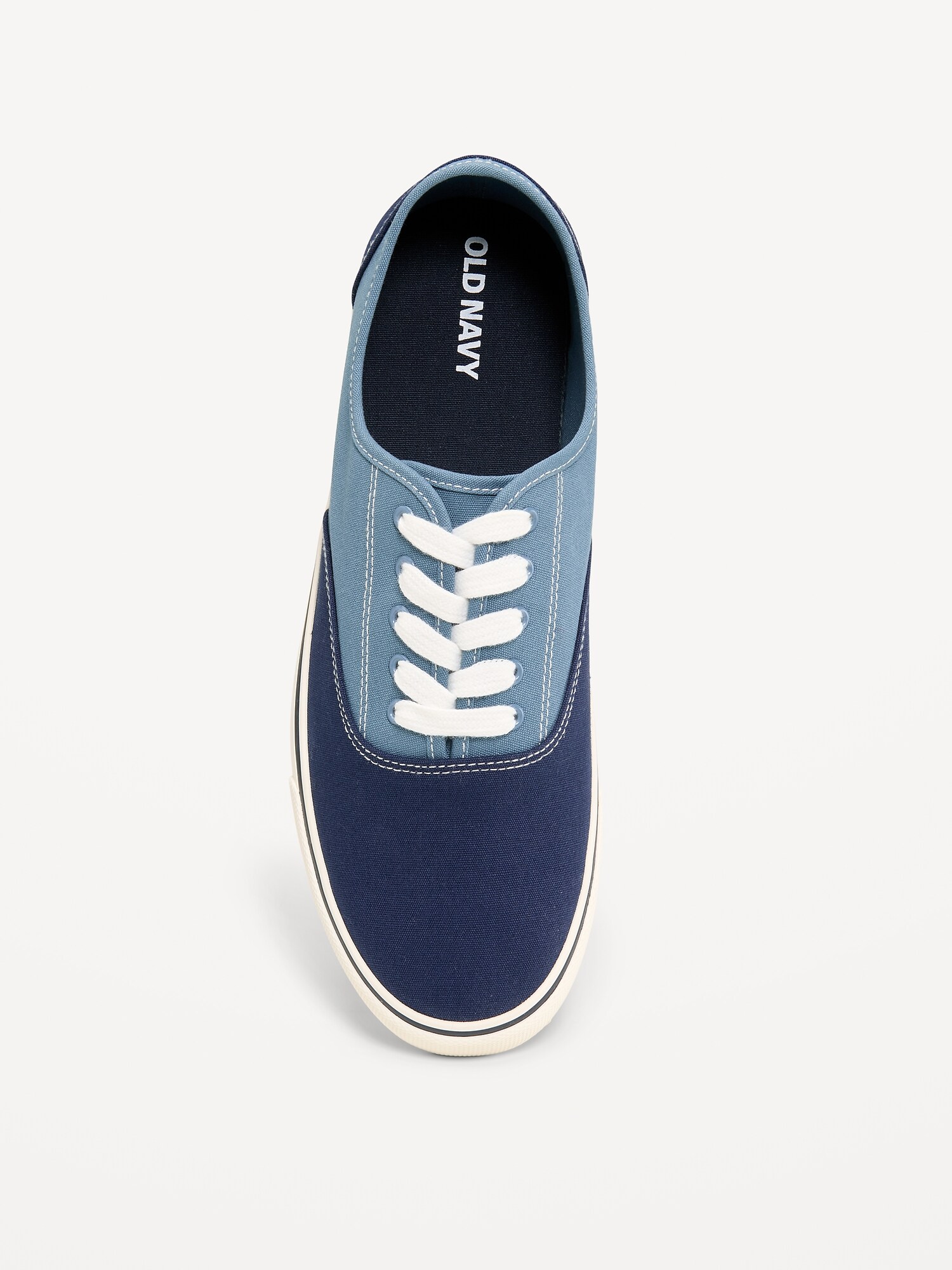 Мужские кеды Old Navy Prep, цвет: Тёмно-синий — фото 2