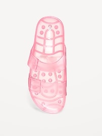 Image number 2 showing, Jelly Buckled Slide Sandals for Girls