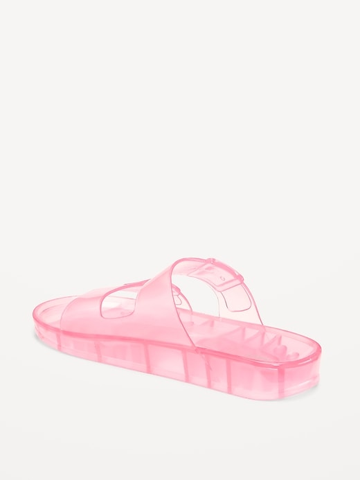 Image number 4 showing, Jelly Buckled Slide Sandals for Girls