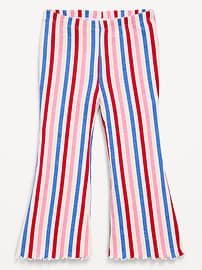 Image number 1 showing, Ribbed Flare-Leg Leggings for Toddler Girls
