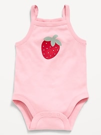 Image number 1 showing, Graphic Cami Bodysuit for Baby