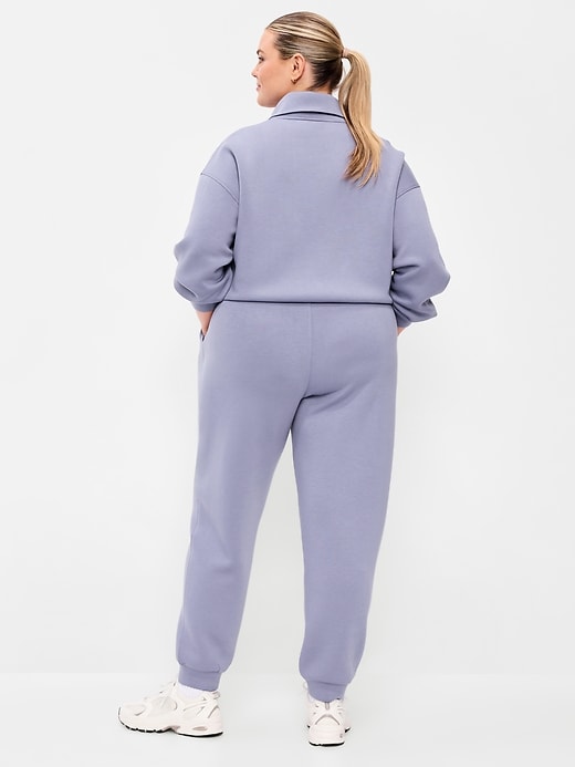 Image number 8 showing, High-Waisted Bounce Fleece Jogger Sweatpants