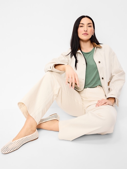 Image number 3 showing, Luxe Crew-Neck T-Shirt