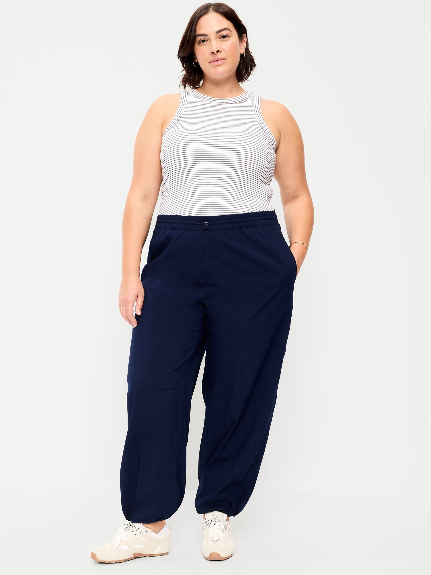 Lightweight Pull-On Parachute Pants