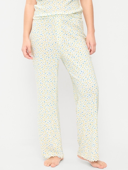 Image number 5 showing, Pointelle Sleep Pants