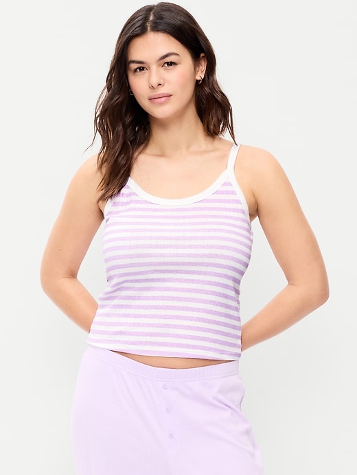 Image number 5 showing, Pointelle Cami Tank Top