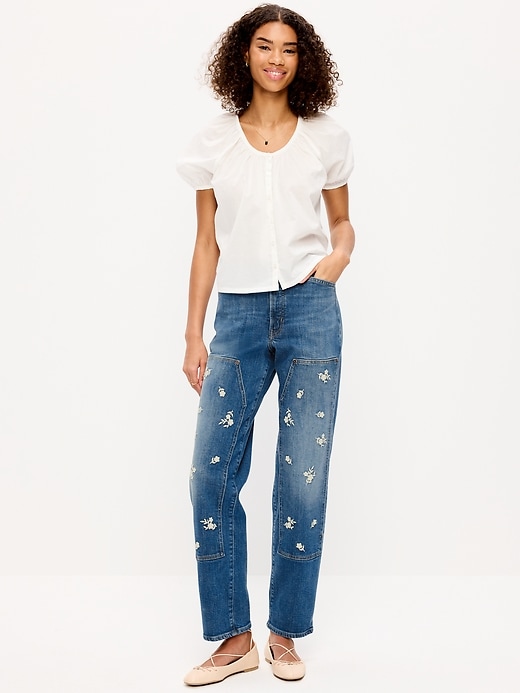 Image number 1 showing, High-Waisted OG Loose Jeans