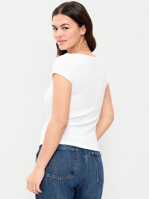 Image number 7 showing, Snug Boatneck T-Shirt