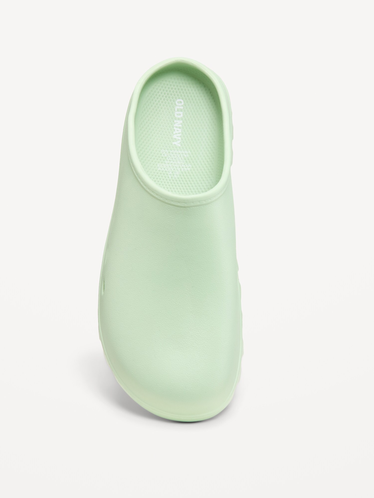 Женские сабо Old Navy Mule Clogs for Women, цвет: Бледный фисташковый — фото 3