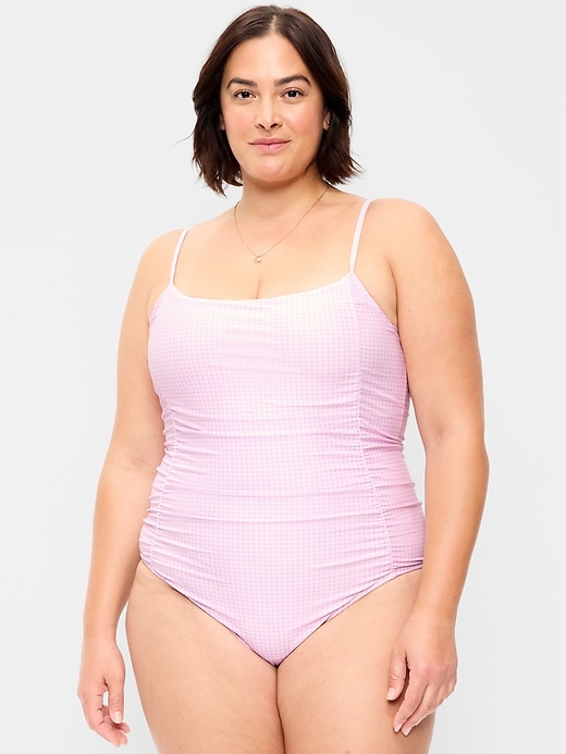 Image number 7 showing, Ruched One-Piece Swimsuit